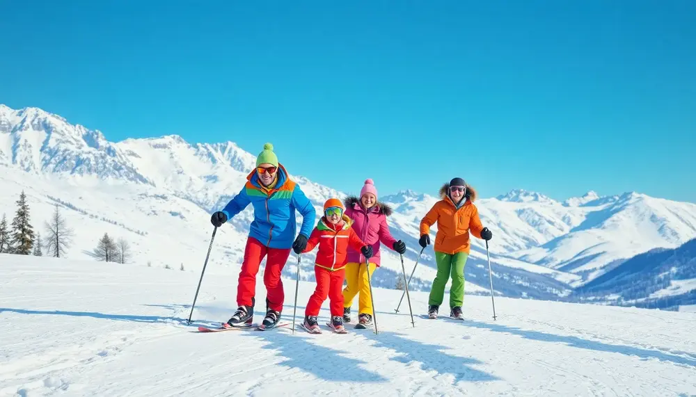 Skiurlaub mit der Familie: Spaß und Action mit Frosch Familienreisen